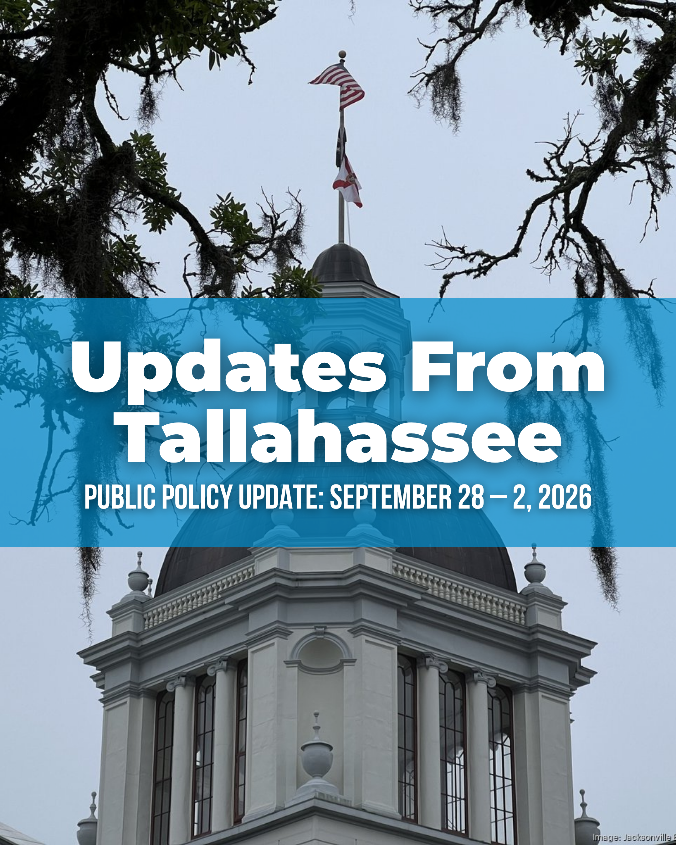 Updates From Tallahassee | Public Policy Update: September 28 - 2, 2026