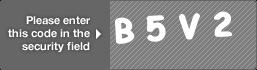 captcha code for visual authentication  letter B number 5 letter V number 2