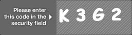 captcha code for visual authentication  letter K number 3 letter G number 2