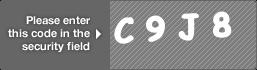 captcha code for visual authentication  letter C number 9 letter J number 8