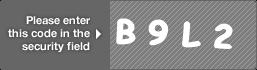 captcha code for visual authentication  letter B number 9 letter L number 2