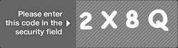 captcha code for visual authentication  number 2 letter X number 8 letter Q