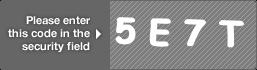 captcha code for visual authentication  number 5 letter E number 7 letter T