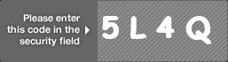 captcha code for visual authentication  number 5 letter L number 4 letter Q