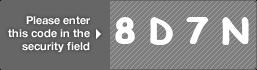 captcha code for visual authentication  number 8 letter D number 7 letter N