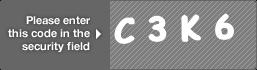captcha code for visual authentication  letter C number 3 letter K number 6