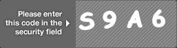 captcha code for visual authentication  letter S number 9 letter A number 6