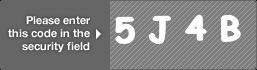 captcha code for visual authentication  number 5 letter J number 4 letter B