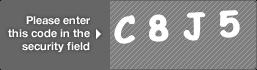captcha code for visual authentication  letter C number 8 letter J number 5