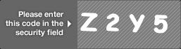 captcha code for visual authentication  letter Z number 2 letter Y number 5