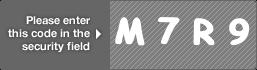 captcha code for visual authentication  letter M number 7 letter R number 9