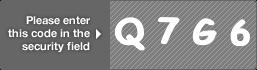 captcha code for visual authentication  letter Q number 7 letter G number 6