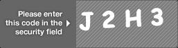 captcha code for visual authentication  letter J number 2 letter H number 3