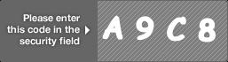 captcha code for visual authentication  letter A number 9 letter C number 8
