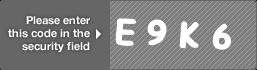 captcha code for visual authentication  letter E number 9 letter K number 6